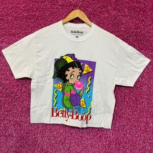 Betty Boop Urban Popping Bubblegum Hip Hop Betty Crop Top M